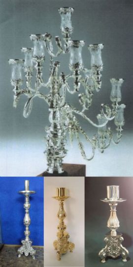 CANDELABROS Y CANDELERIAS